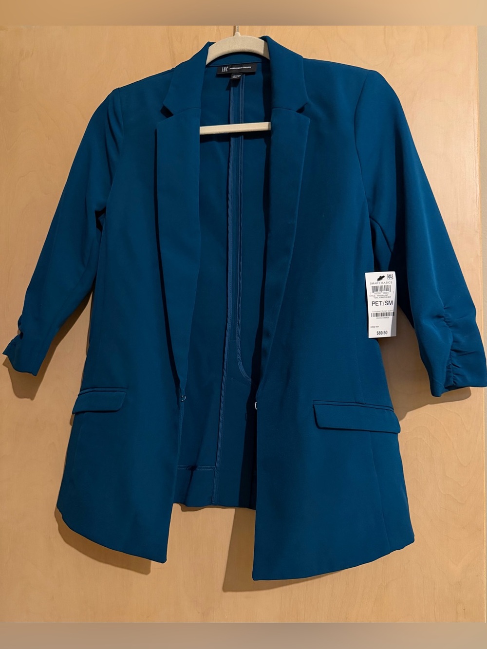 NWT INC International Concepts Sz petite small jacket blazer coat
